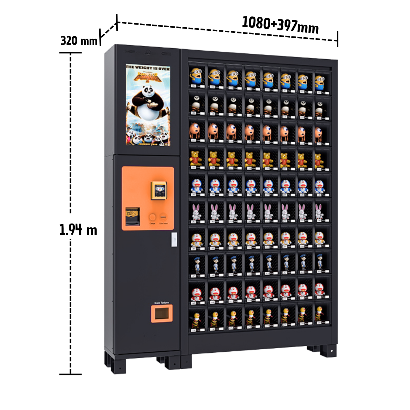 Schließfach Automat