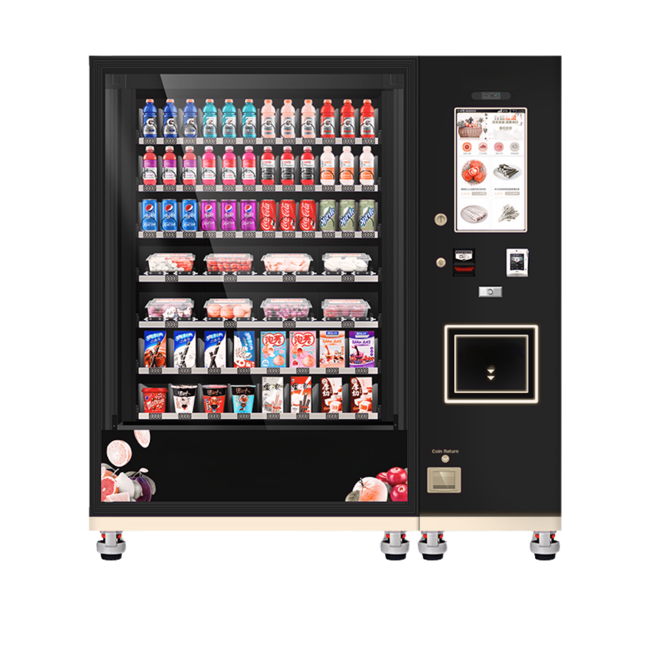 Großraum-Automat Kombi-Verkaufsautomat - (80 Slots)