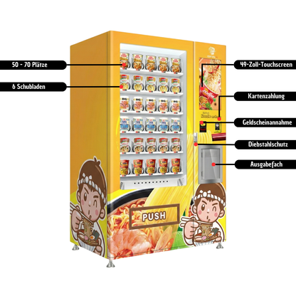 Nudelautomat im Becher