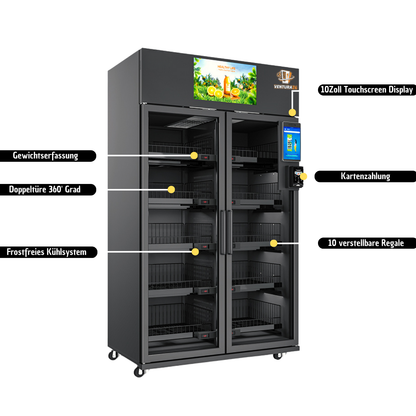 Smarter-Kühlschrank-Verkaufsautomat