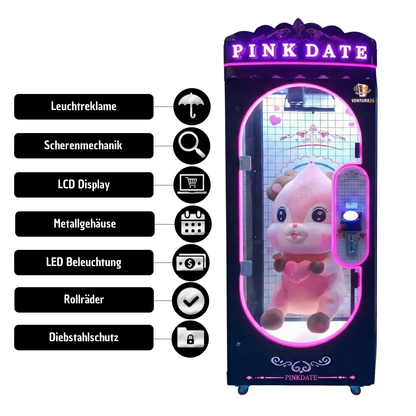 Spielautomat Pink Date Barber Cut Arcade Game
