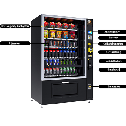 Automatischer Verkaufsautomat mit Liftsystem