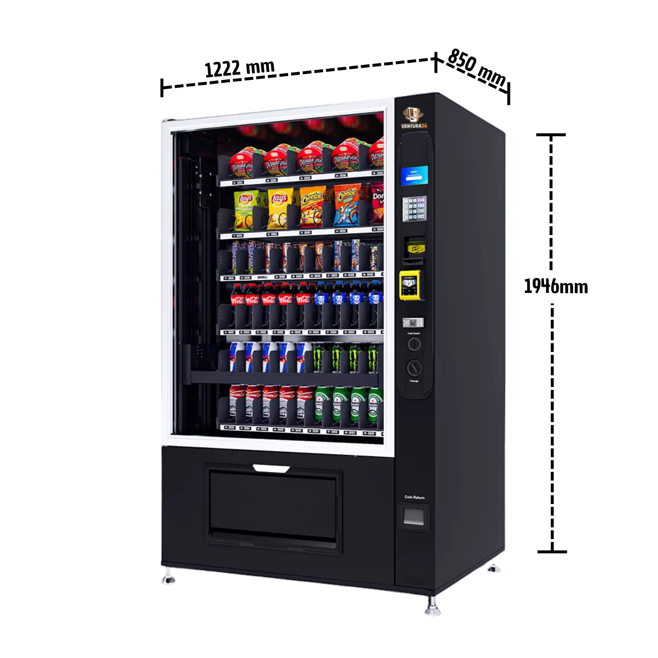 Automatischer Verkaufsautomat mit Liftsystem