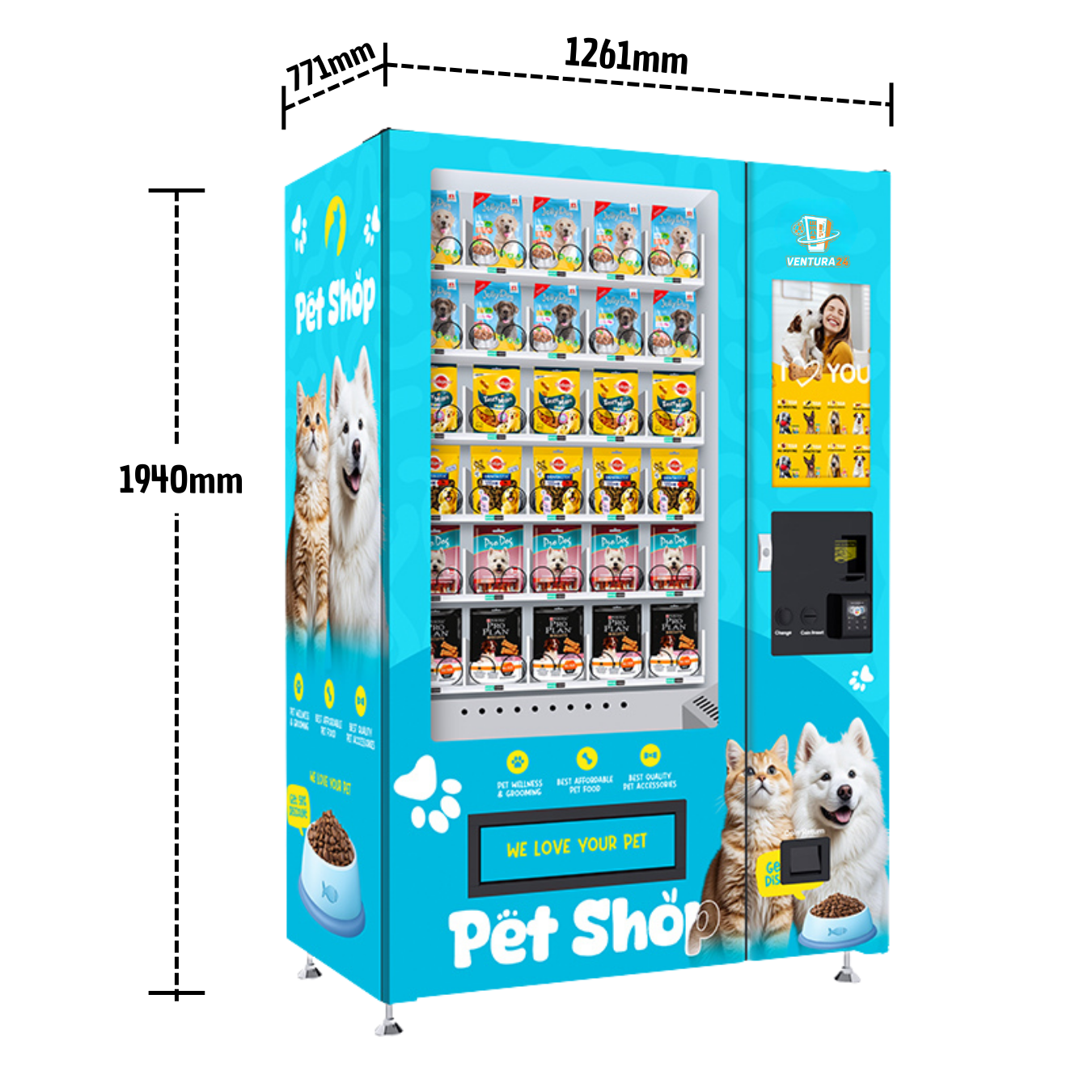 Tierhandlung Automat