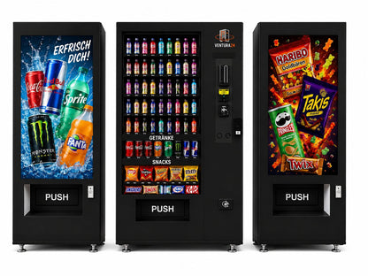 Getränkeautomat mit Touchscreen für Getränke und Snacks – Ventura24