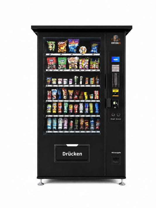 Snackautomat mit 60 Fächern für Snacks und Getränke – Ventura24